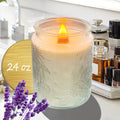 Luzia Bloom Floral Candle – Lavender